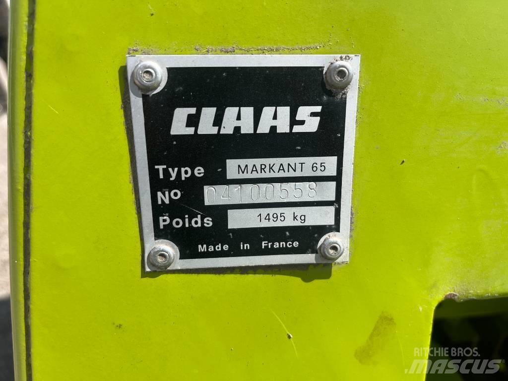 CLAAS Markant 65 Fyrkantspressar