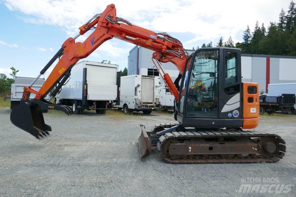 Hitachi zx75ur-5B Bandgrävare