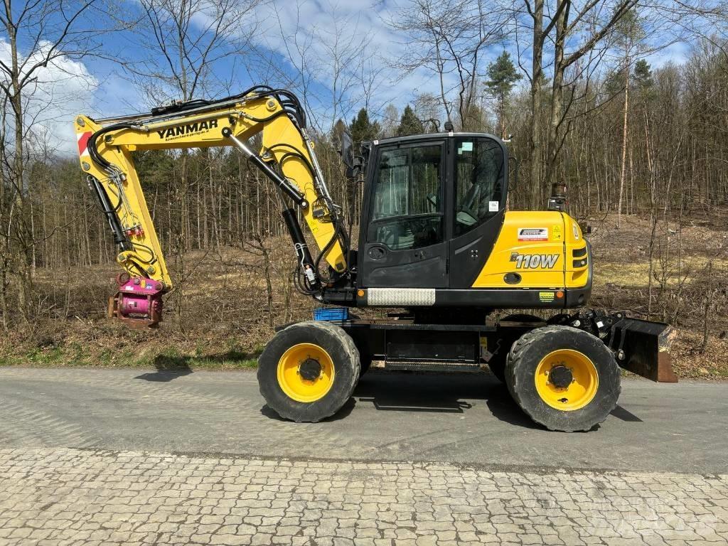 Yanmar B 110 W Hjulgrävare