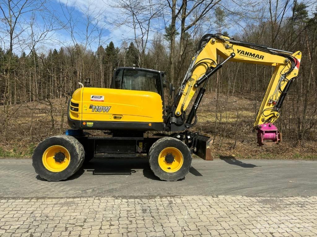 Yanmar B 110 W Hjulgrävare