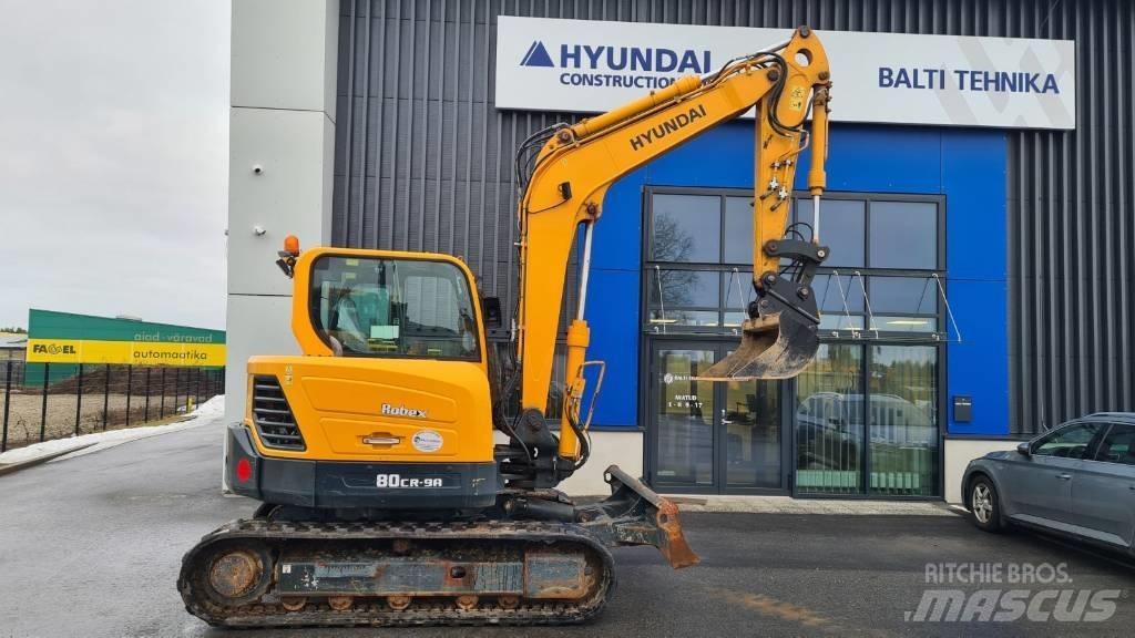 Hyundai R80CR-9A Midigrävmaskiner 7t - 12t