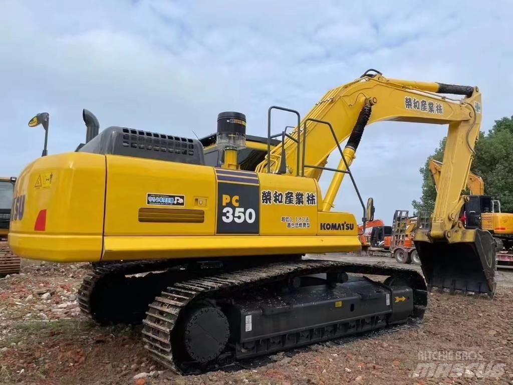 Komatsu PC350 Bandgrävare