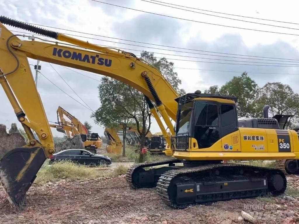 Komatsu PC350 Bandgrävare