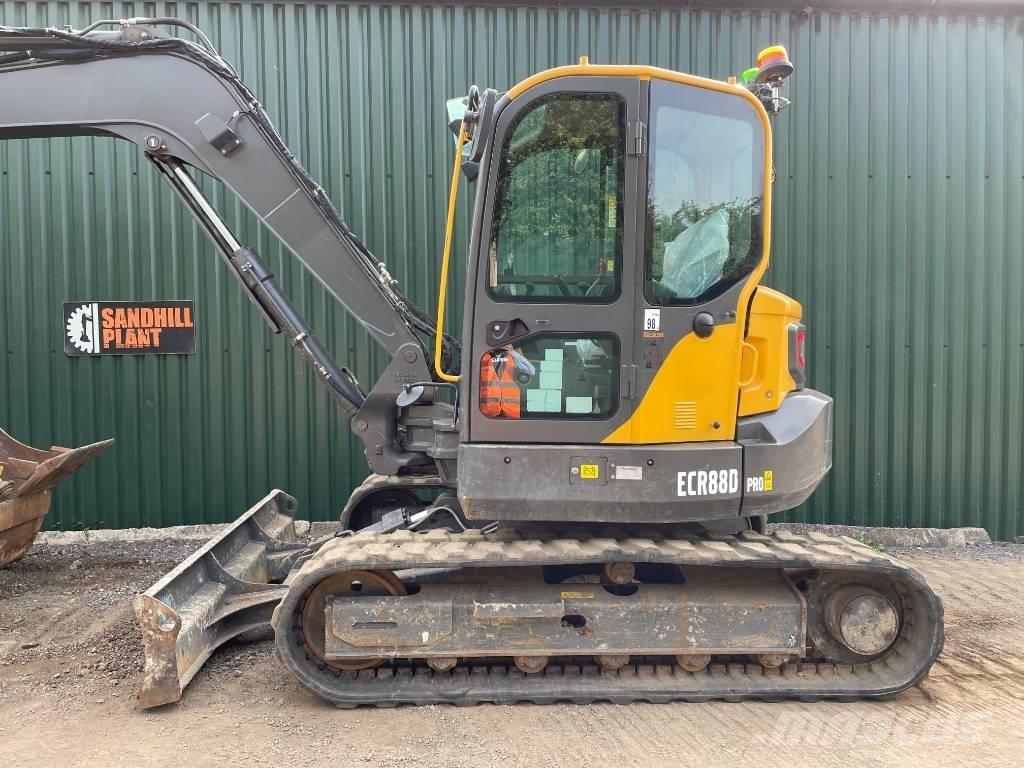 Volvo ECR 88 D PRO Midigrävmaskiner 7t - 12t
