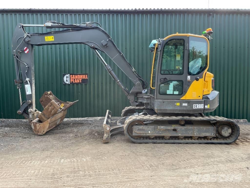 Volvo ECR 88 D PRO Midigrävmaskiner 7t - 12t