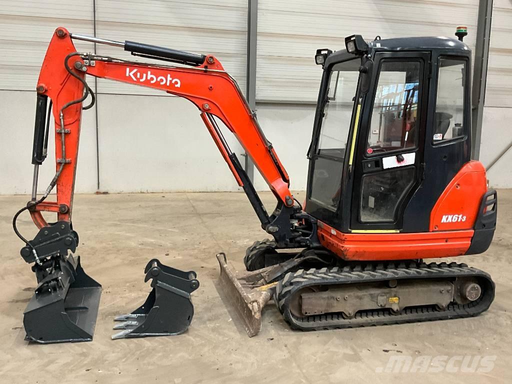 Kubota KX 61-3 Minigrävare < 7t