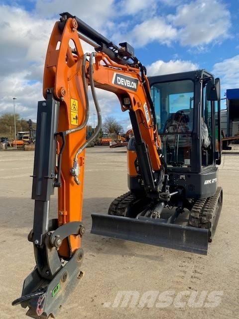 Develon DX 27 Z-7 Minigrävare < 7t