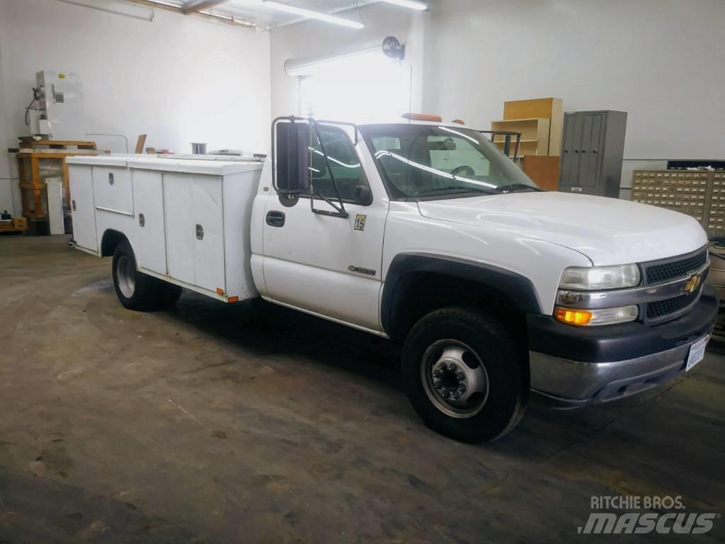 Chevrolet 3500 Flakbilar/Pickuper