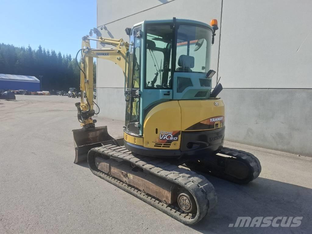 Yanmar Vio 50 U Minigrävare < 7t