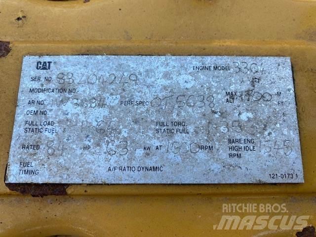CAT 3304 Dieselgeneratorer