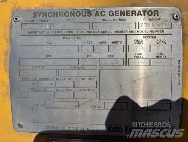 CAT 3512C Dieselgeneratorer