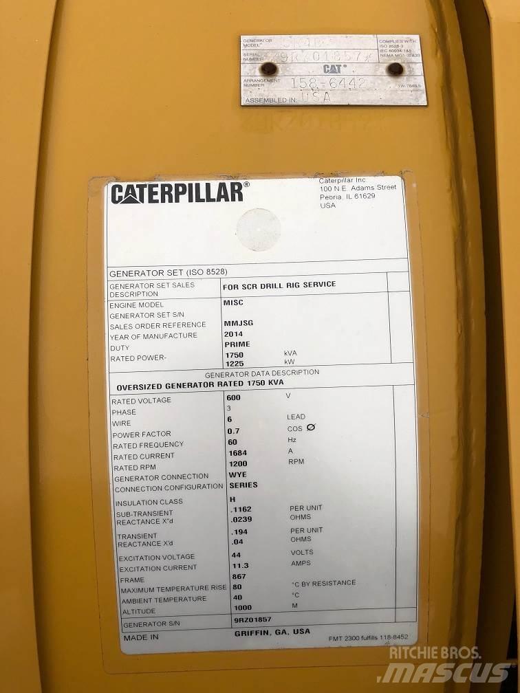 CAT SR4B Övriga generatorer
