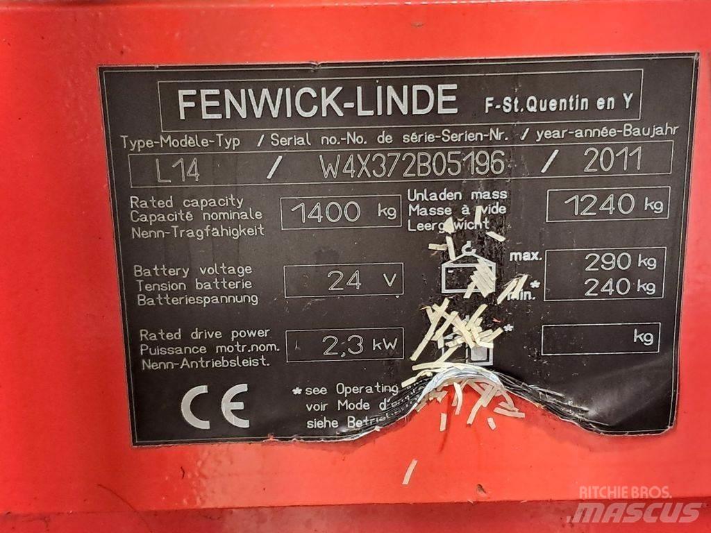 Linde L14 Staplare-led