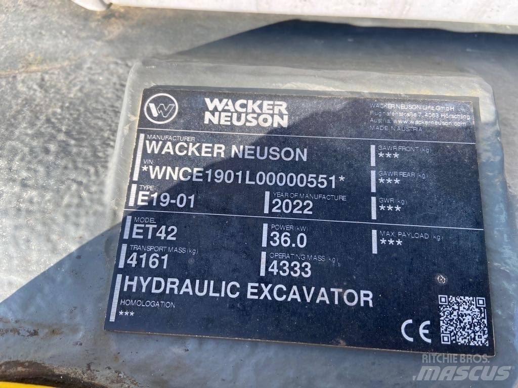 Wacker Neuson ET42 Bandgrävare