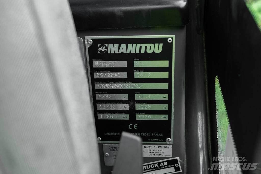 Manitou MT 732 Teleskoplastare