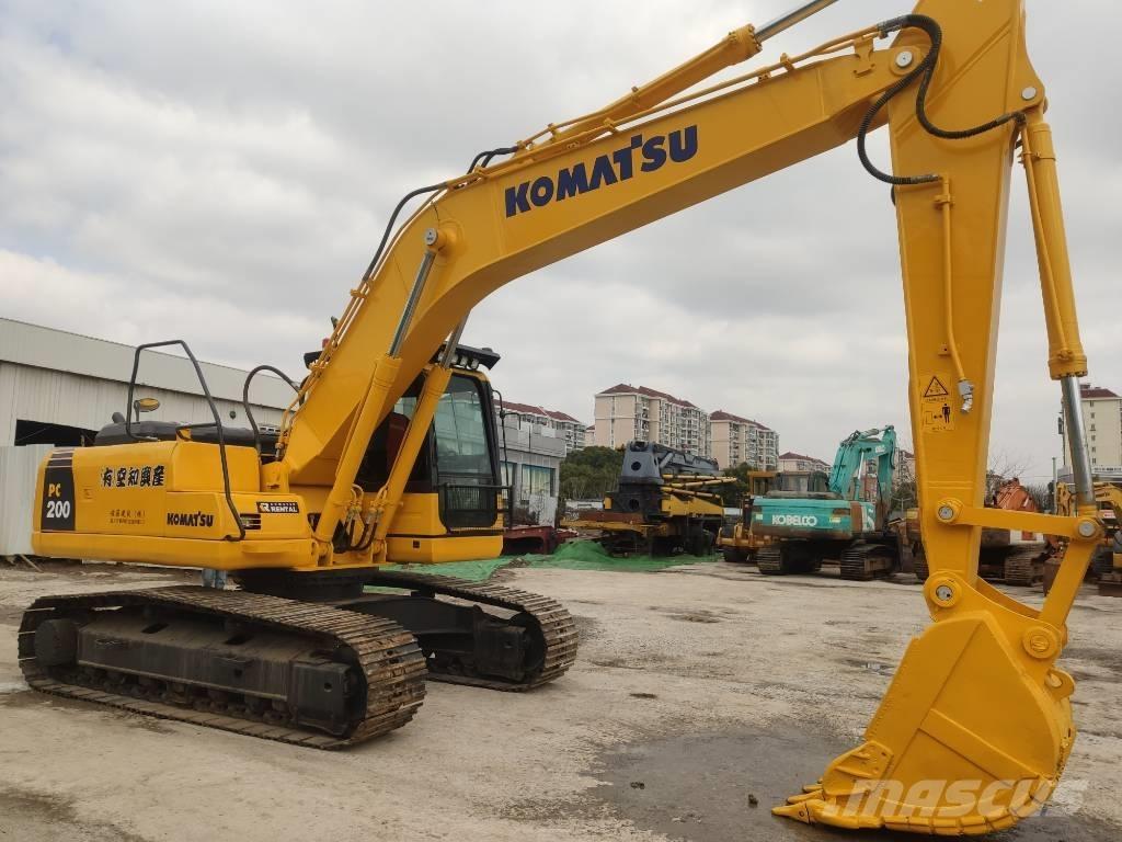 Komatsu PC 200-8 Midigrävmaskiner 7t - 12t
