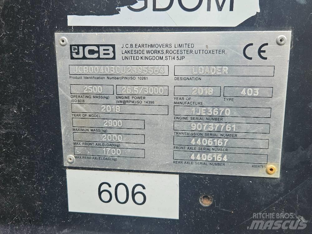 JCB 403 Minilastare