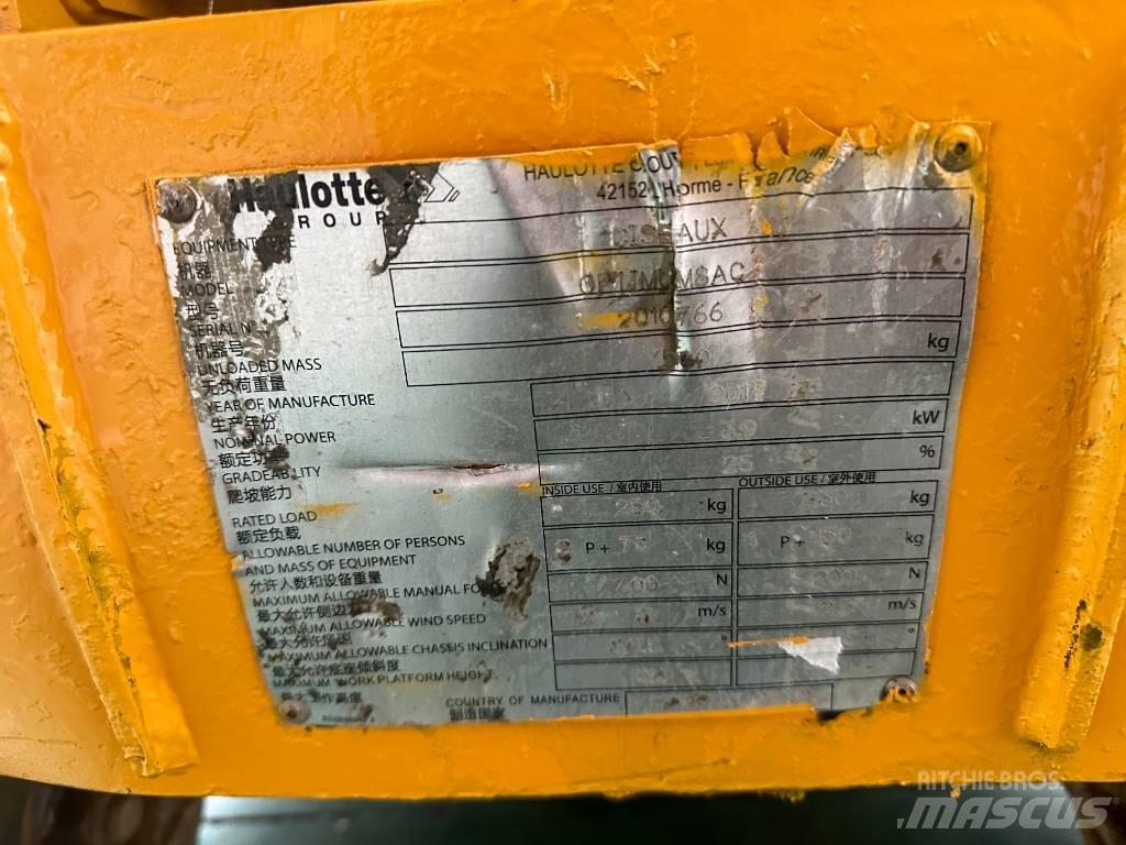 Haulotte OPTIMUM 8 Saxliftar