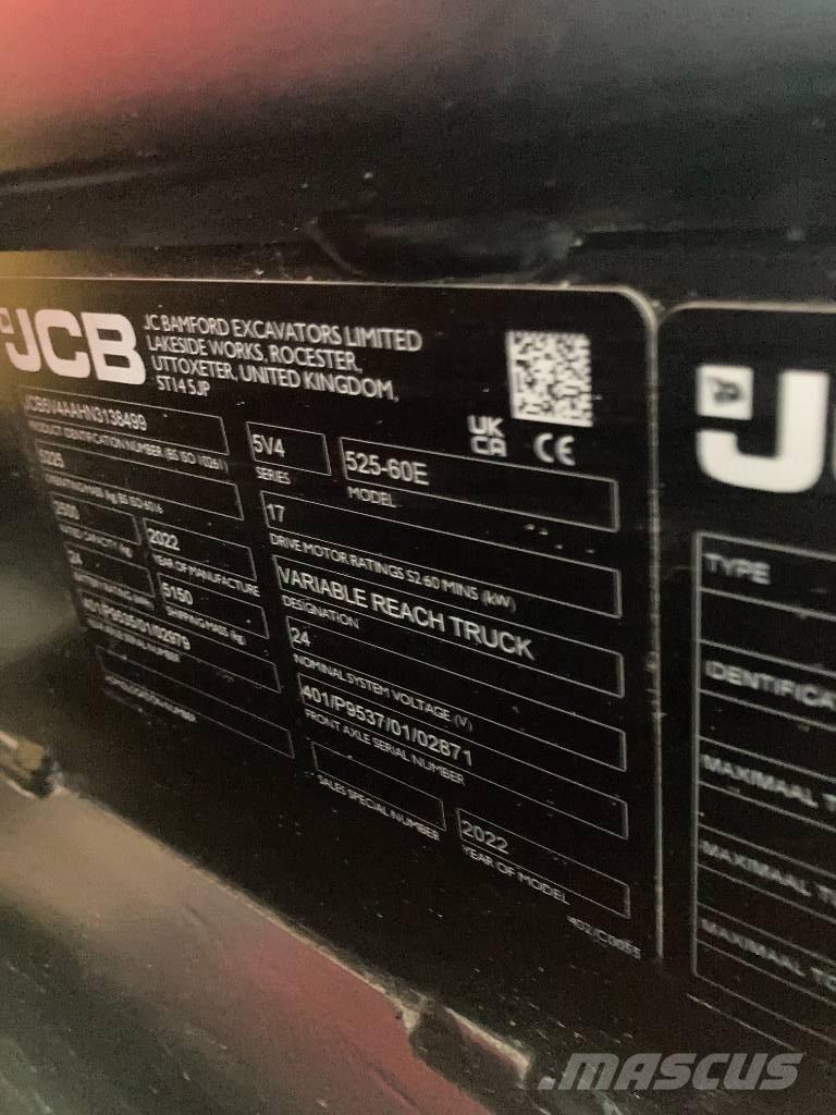 JCB 525-60 E Teleskoplastare