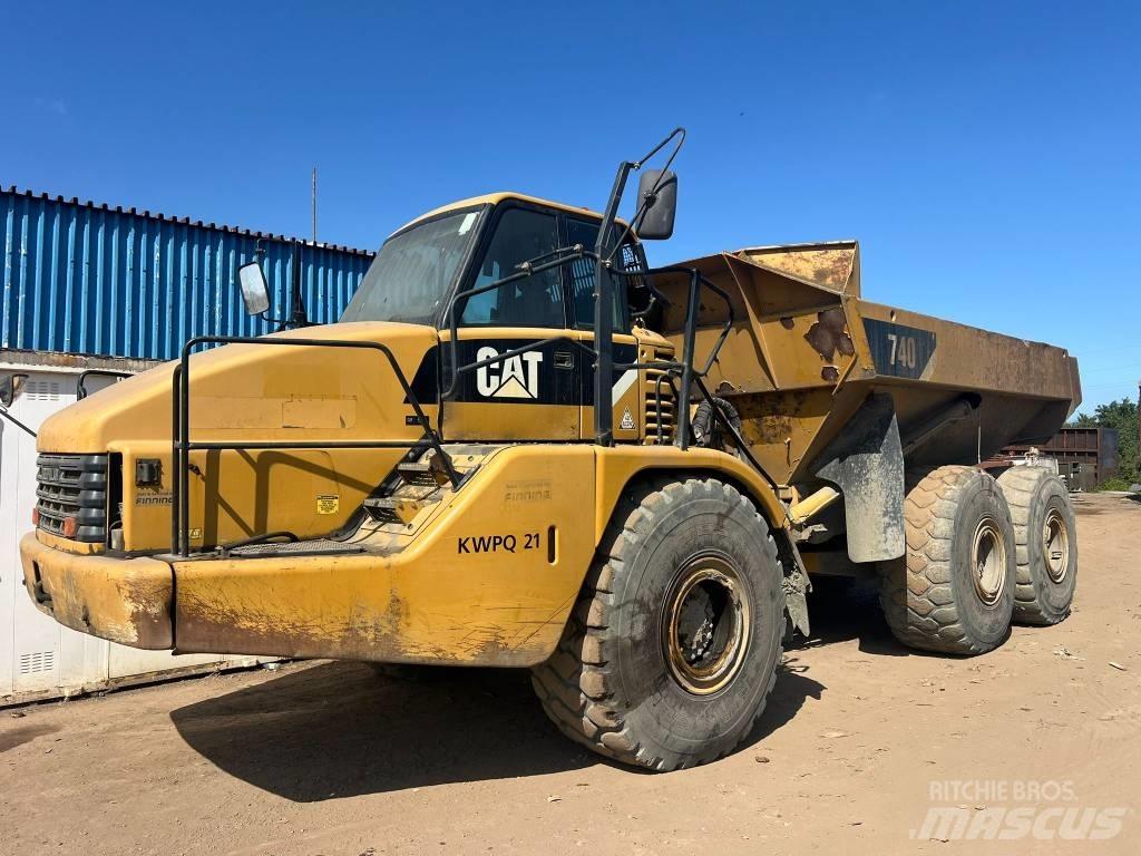 CAT 740 Midjestyrd dumper