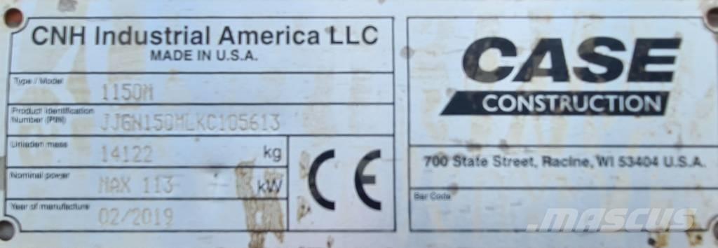 CASE 1150 M Band, kedjor och underreden