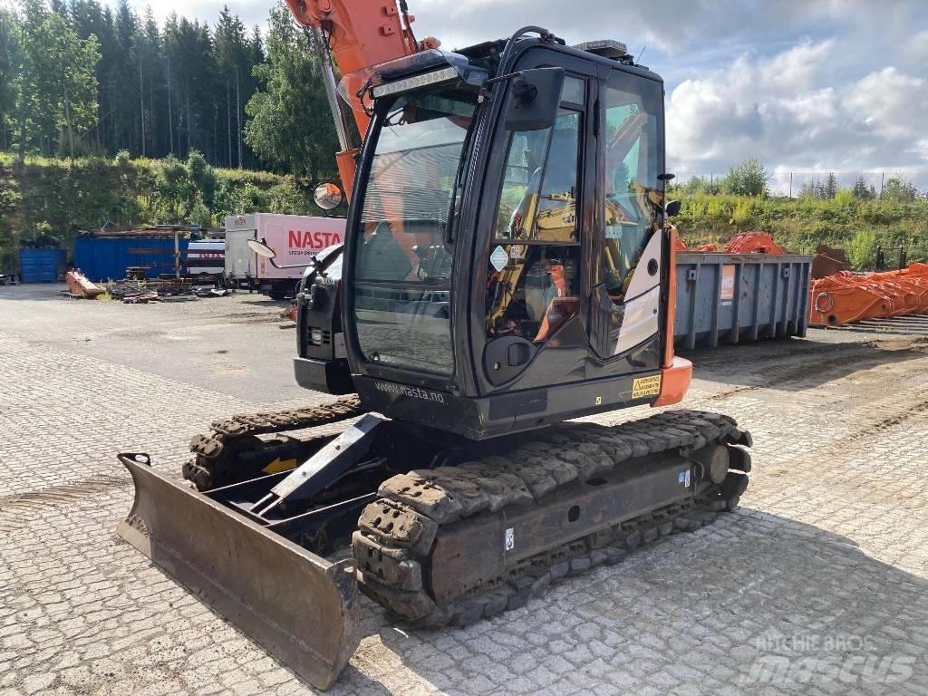 Hitachi ZX 85 US-5 Midigrävmaskiner 7t - 12t