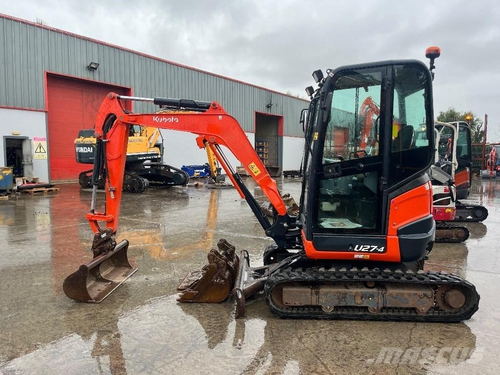 Kubota U 27-4 Minigrävare < 7t