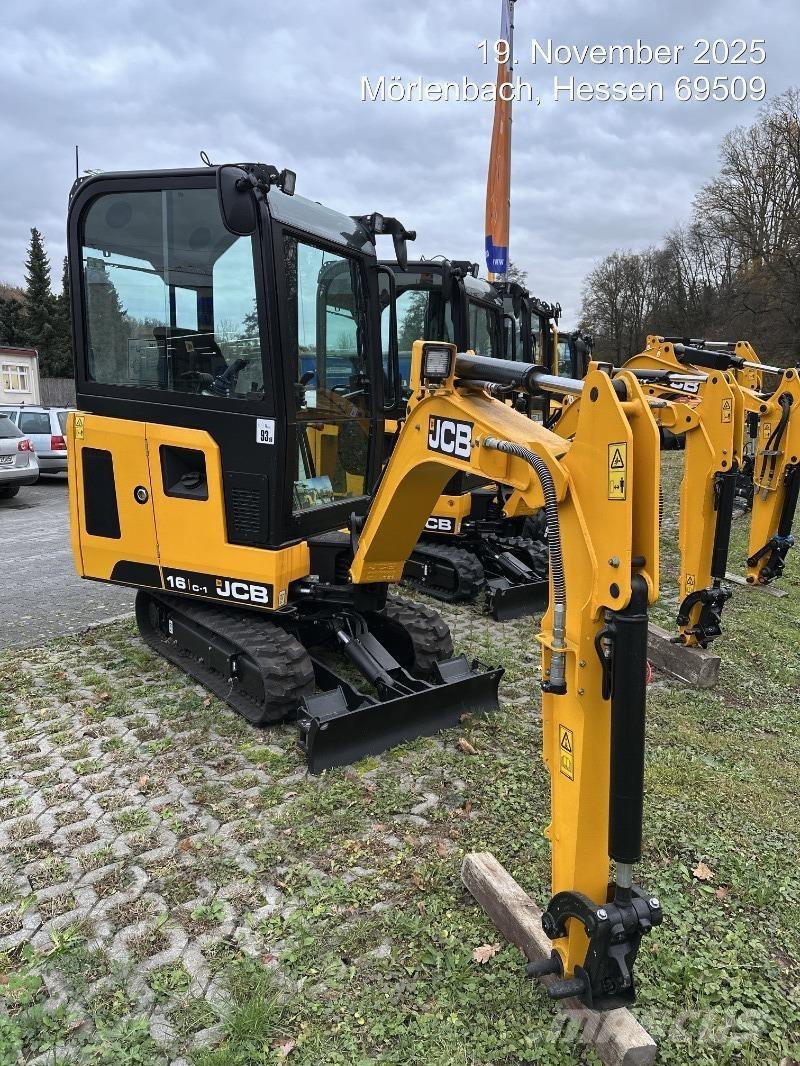 JCB 16C-1 Minigrävare < 7t