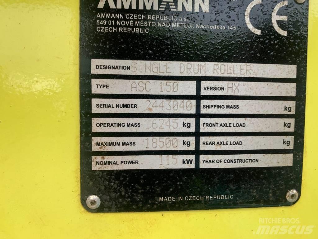 Ammann ASC 150 HX Envalsvältar