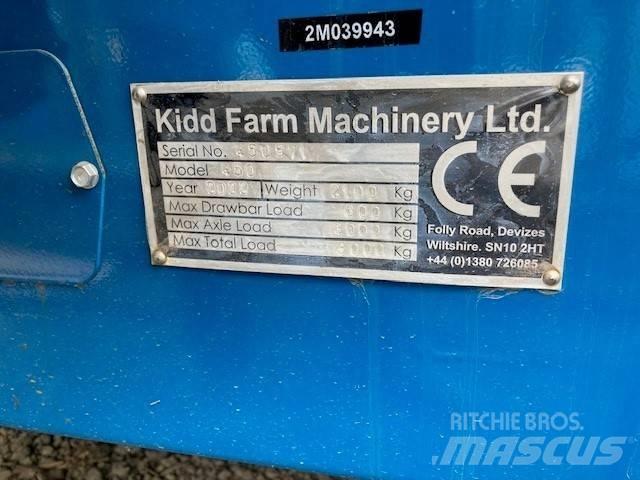  KIDD 450T Balsnittare, rivare och upprullare