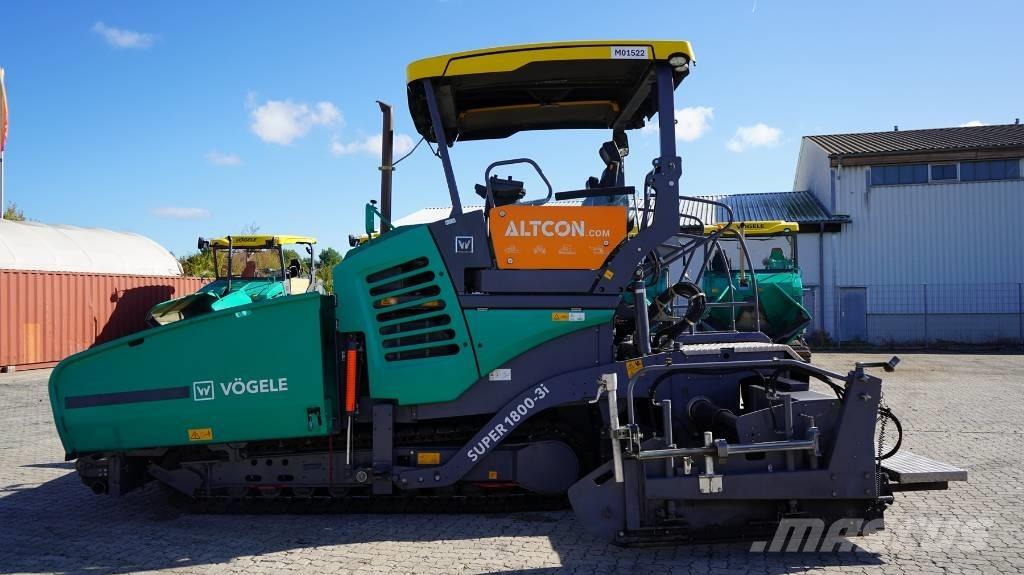 Vögele SUPER 1800-3I Asfaltsläggningsmaskiner