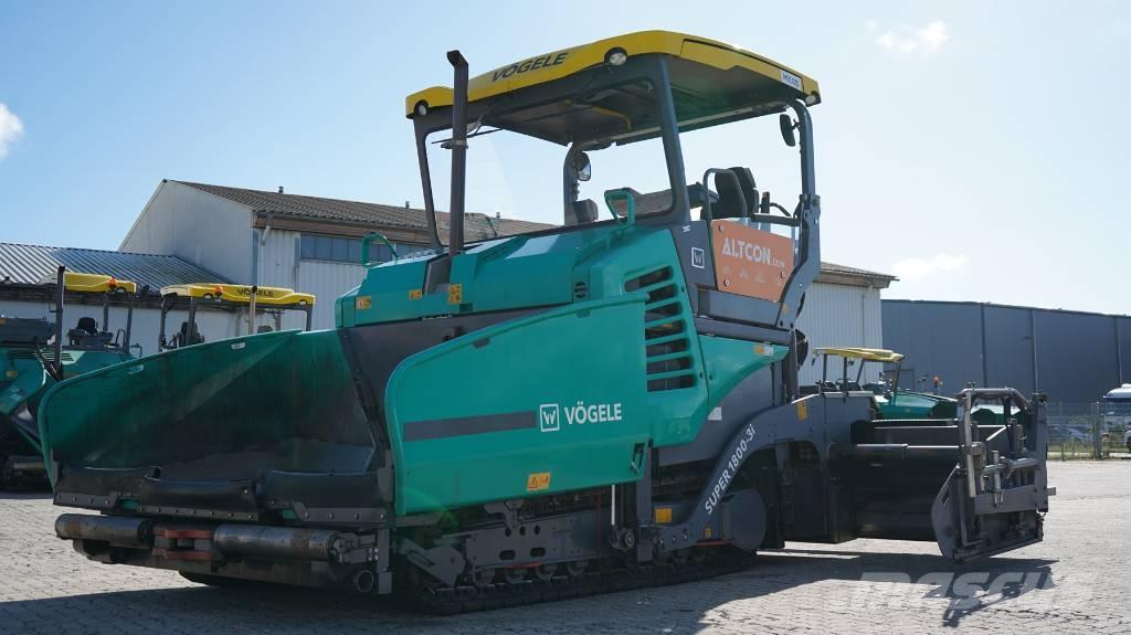 Vögele SUPER 1800-3I Asfaltsläggningsmaskiner