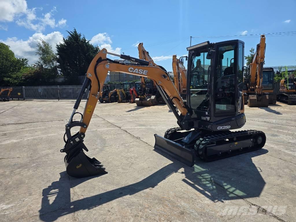 CASE CX25D Minigrävare < 7t