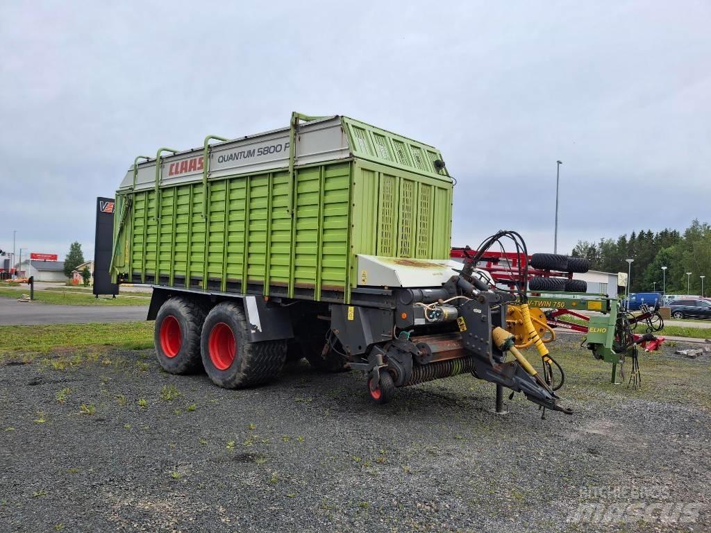 CLAAS Quantum 5800 P Hackvagn / Självlastarvagn