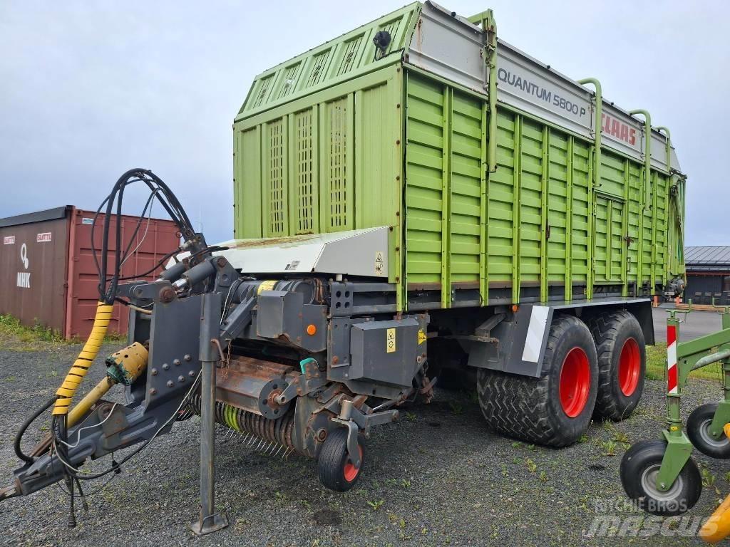 CLAAS Quantum 5800 P Hackvagn / Självlastarvagn