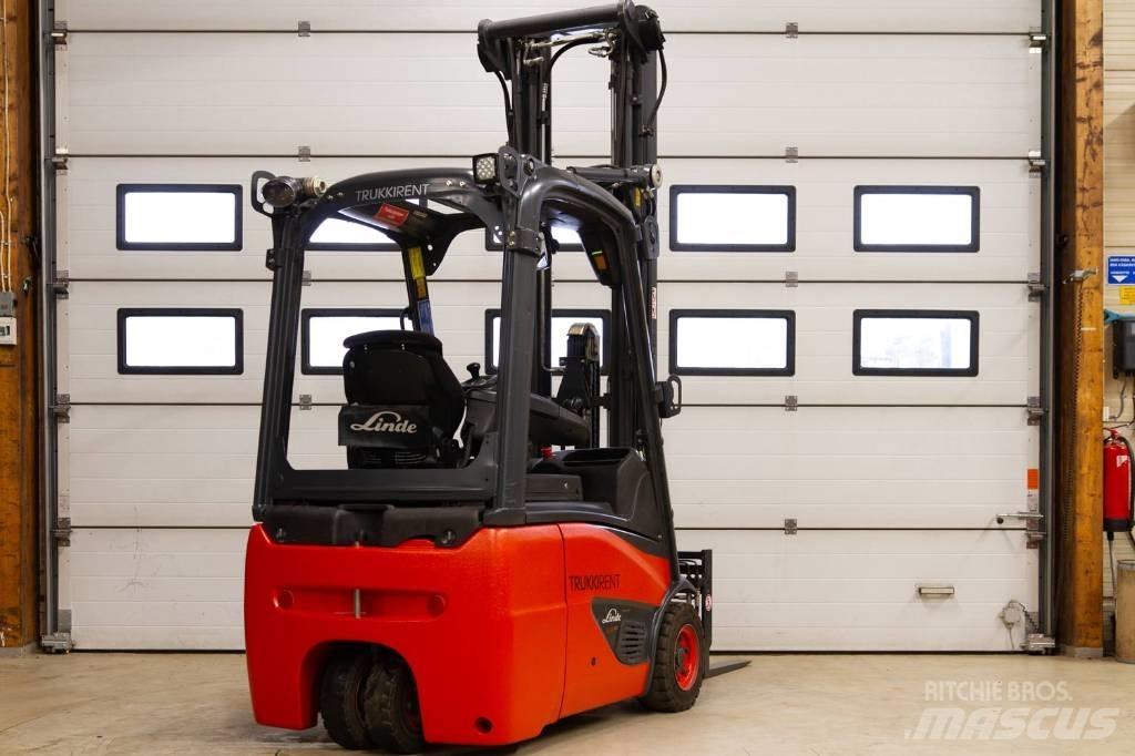 Linde E 16 C-02 Elmotviktstruckar