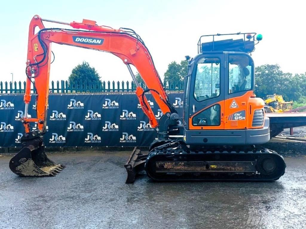 Doosan DX 85 R-3 Midigrävmaskiner 7t - 12t