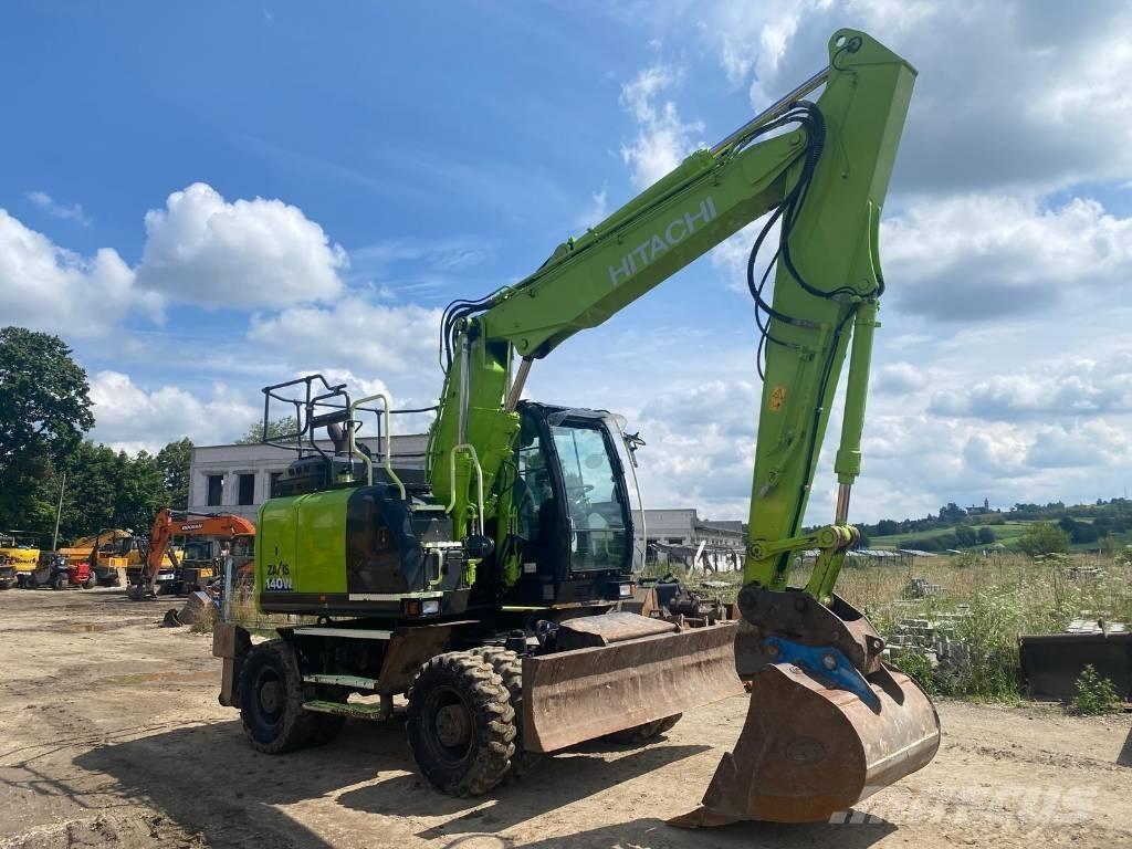 Hitachi ZX 145 W-6 Hjulgrävare