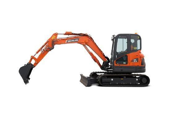 Develon DX 63-3 Minigrävare < 7t