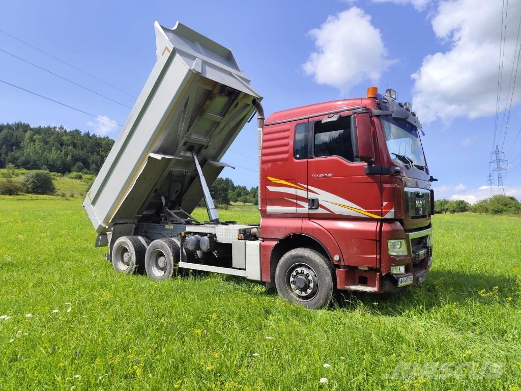 MAN TGX 26.540 Tippbilar
