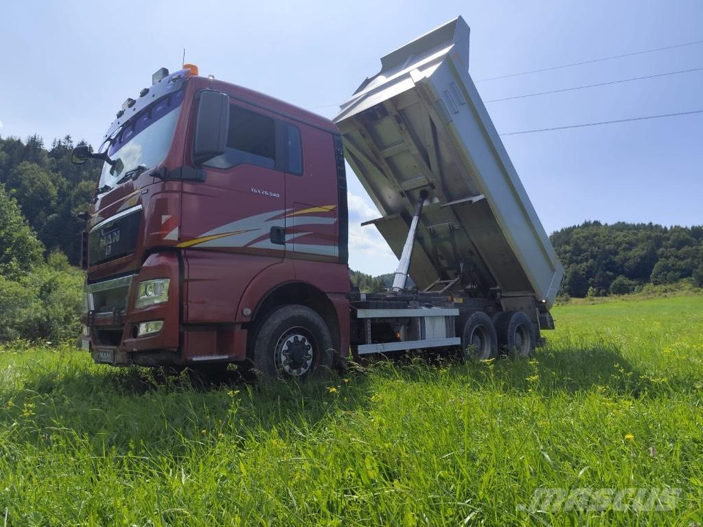 MAN TGX 26.540 Tippbilar