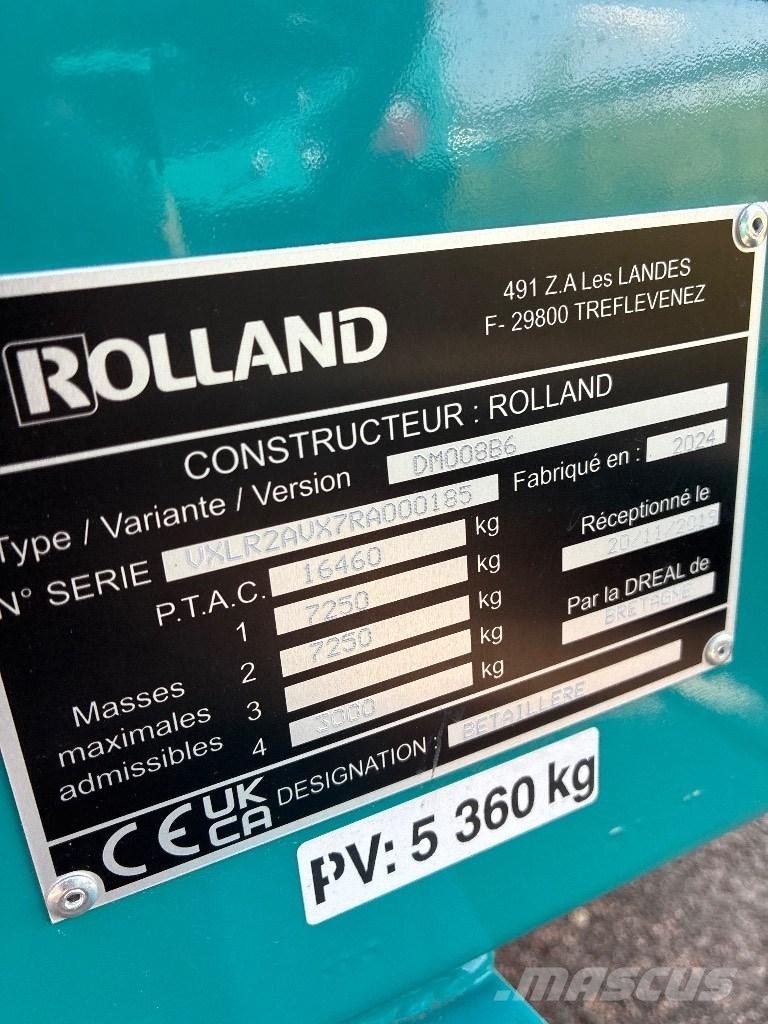 Rolland RV 852 Övriga vagnar