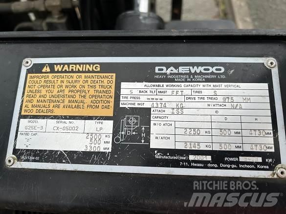 Daewoo G25E-3 Entreprenad - Övrigt