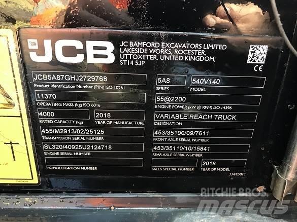 JCB 540 V140 Entreprenad - Övrigt