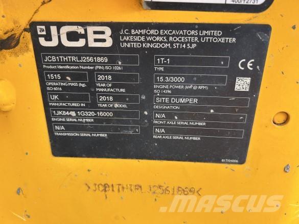 JCB DUMPER 1T-1 Minidumprar