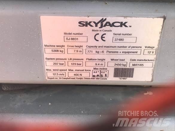 SkyJack SJ8831 Entreprenad - Övrigt