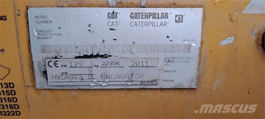CAT M318D Entreprenad - Övrigt