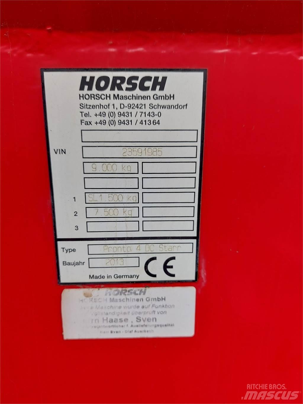 Horsch Pronto 4DC Övriga maskiner för jordbearbetning