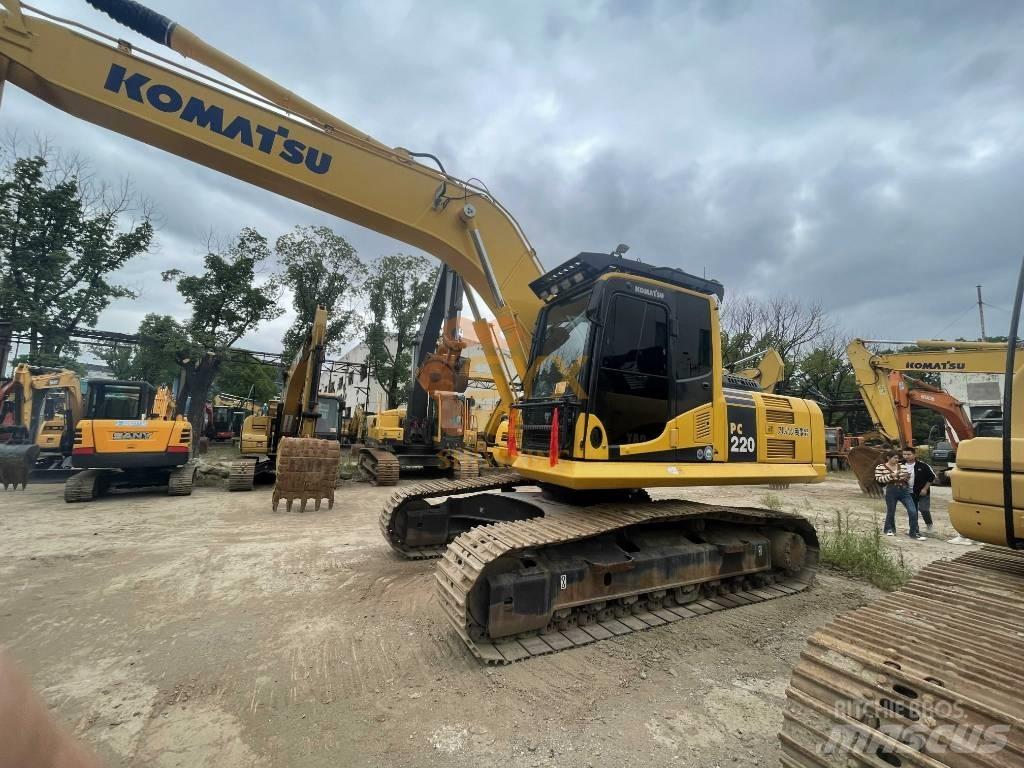 Komatsu PC 220 Bandgrävare