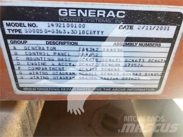 Generac SD050 Gasgeneratorer